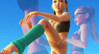 Virtual 3d lesbians fuck in Girlvania full download