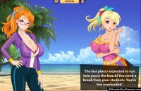 Sexy cartoon girls in hentai Pussy Saga game